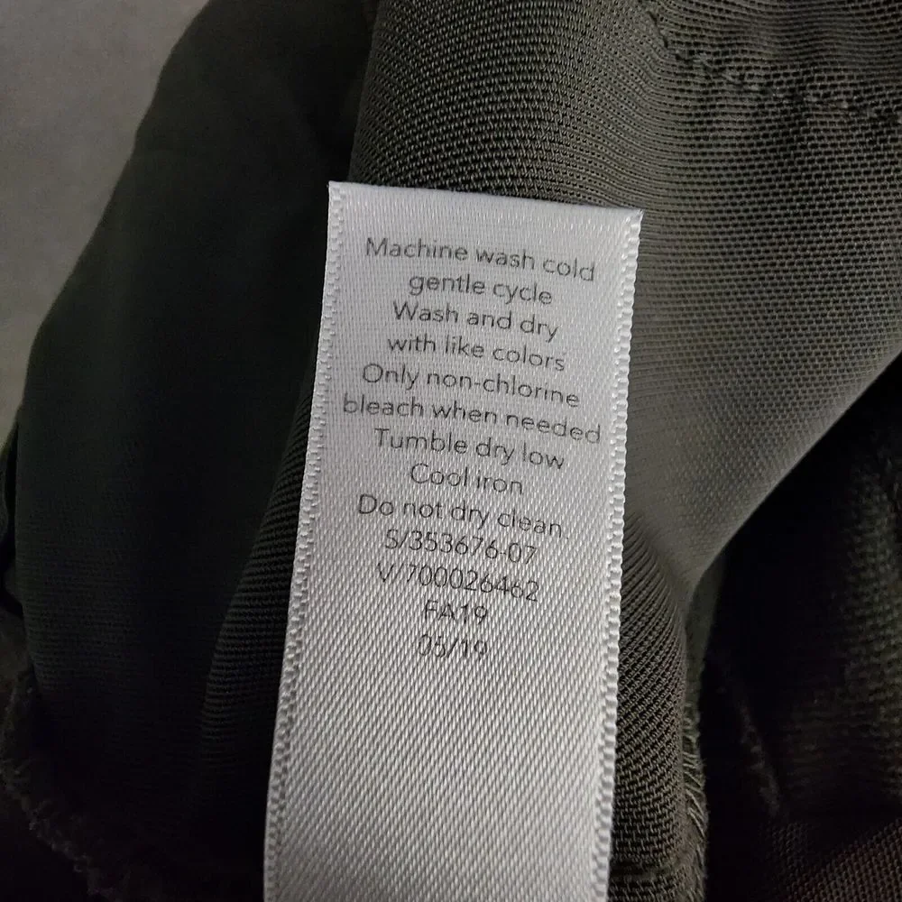 Athleta Wander Stash Skinny Hiking Travel Pant In Mountain Olive Green Women's 2